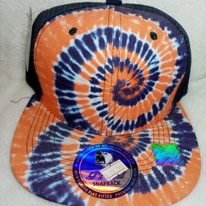 Tie Dye Trucker Mesh Snapback Cap